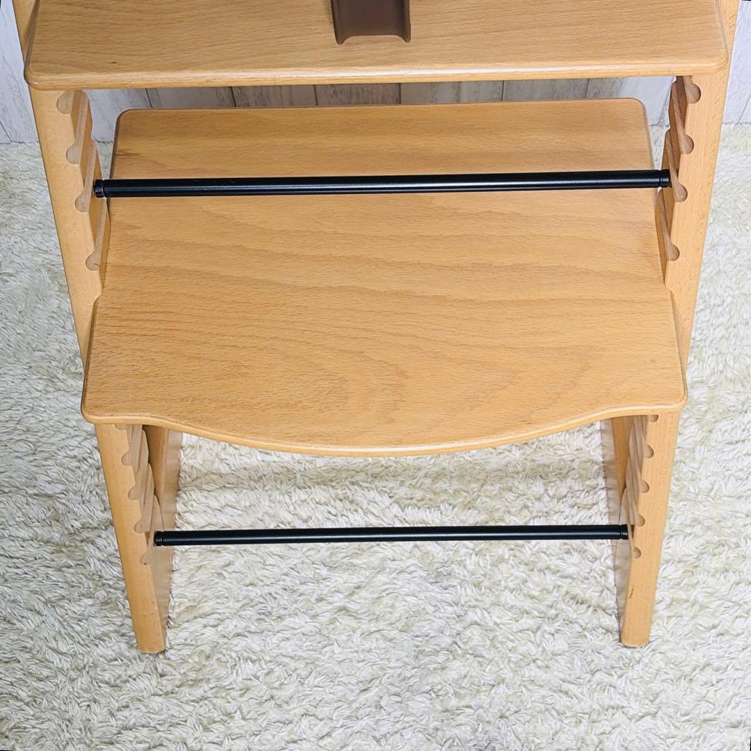 【美品】ストッケ トリップ トラップ ベビーチェア シリアル6 ベビーセット付き