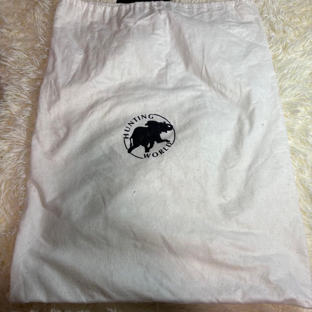 大人気✨　ハンティングワールド バチューサーパス カーキ系 メッセンジャーバッグ