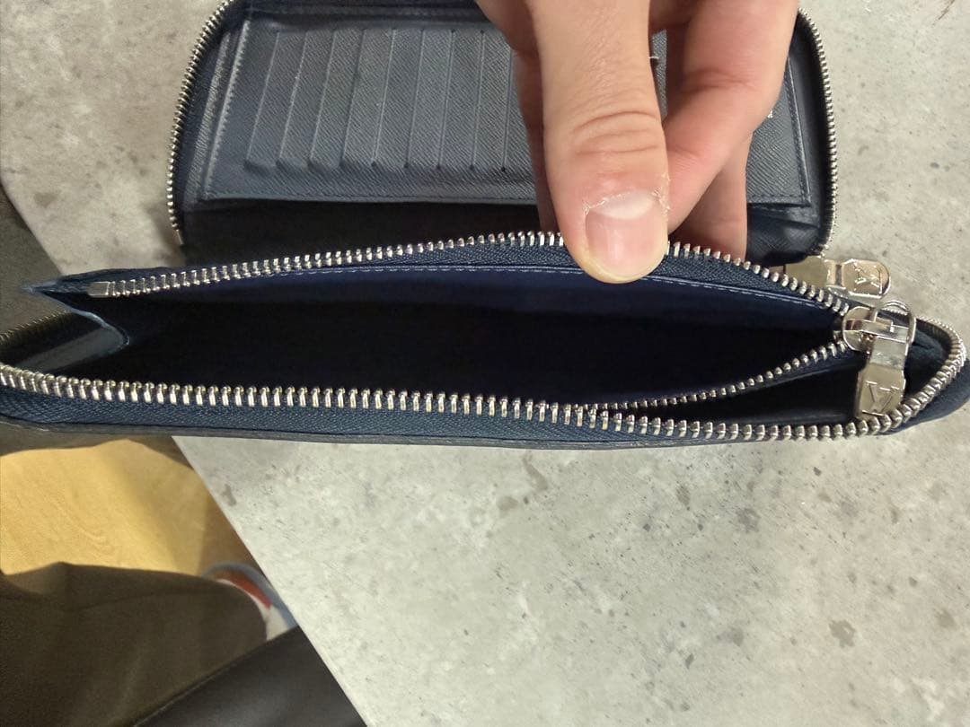 SARAさん専用LOUIS VUITTON ネイビー 長財布
