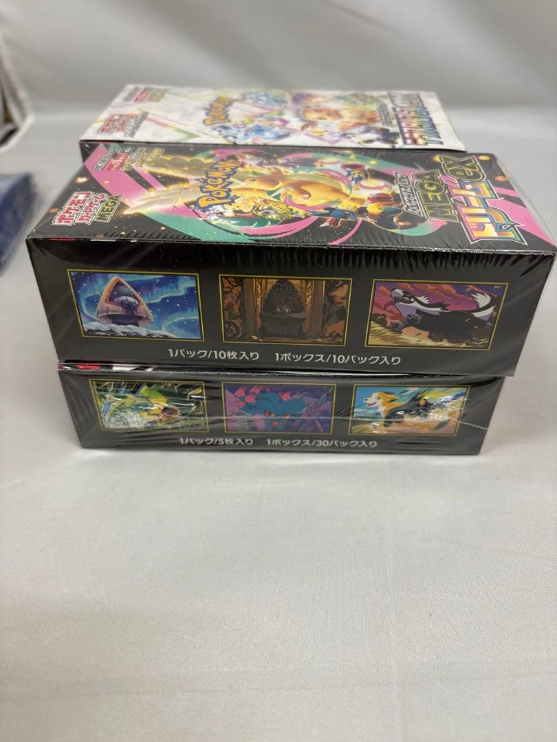 テラスタルフェスex メガドリームex インフェルノ　BOXシュリンク付き