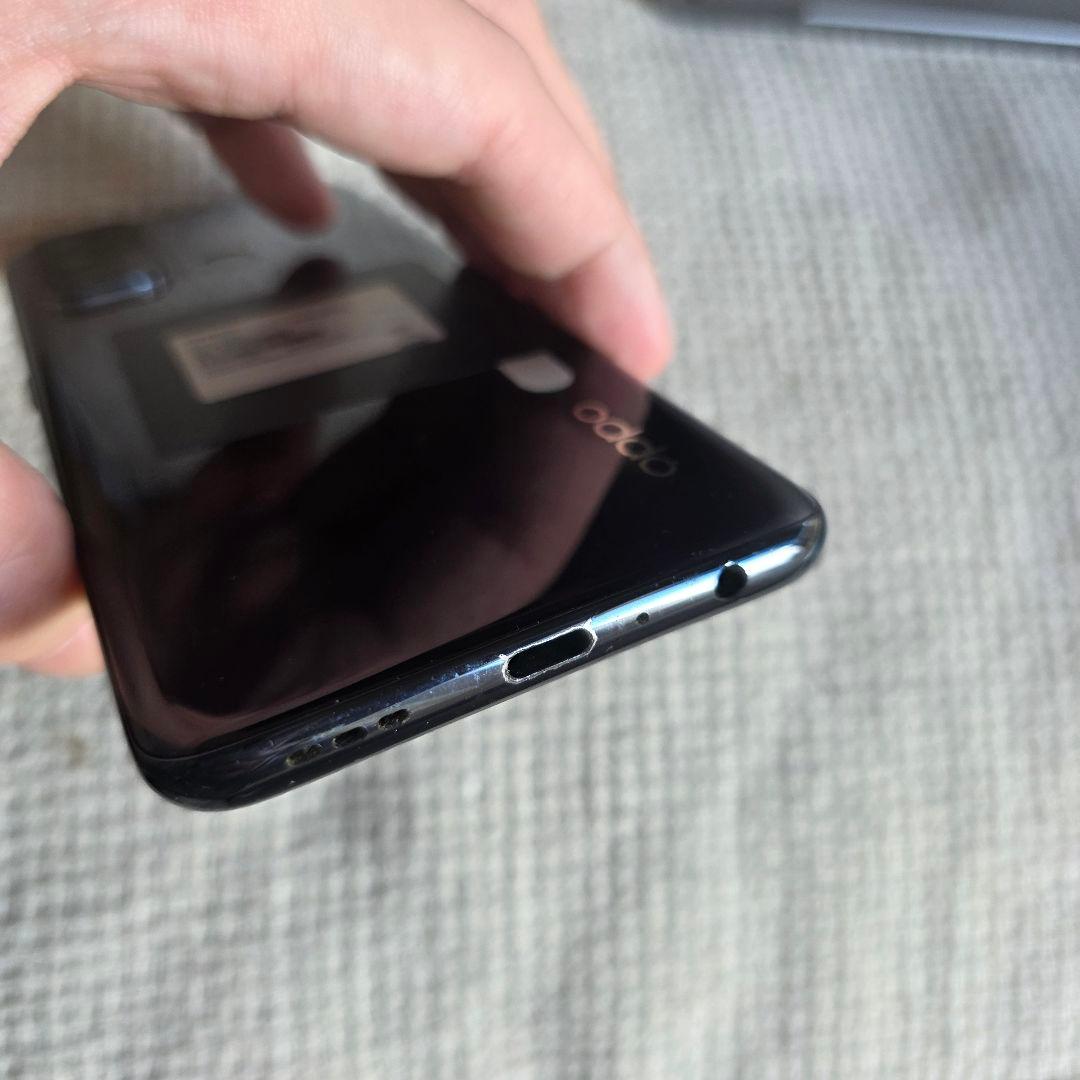 OPPO Reno5 Aシルバーブラック 128GB 楽天モバイル SIMフリー