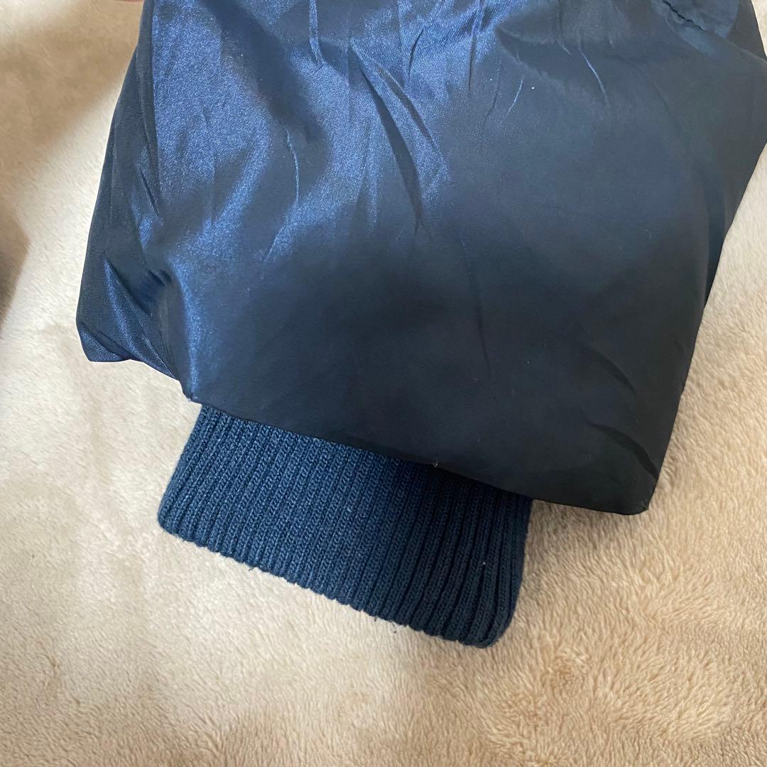 【MONCLER】レディース ロングダウンコート フード付き ネイビー