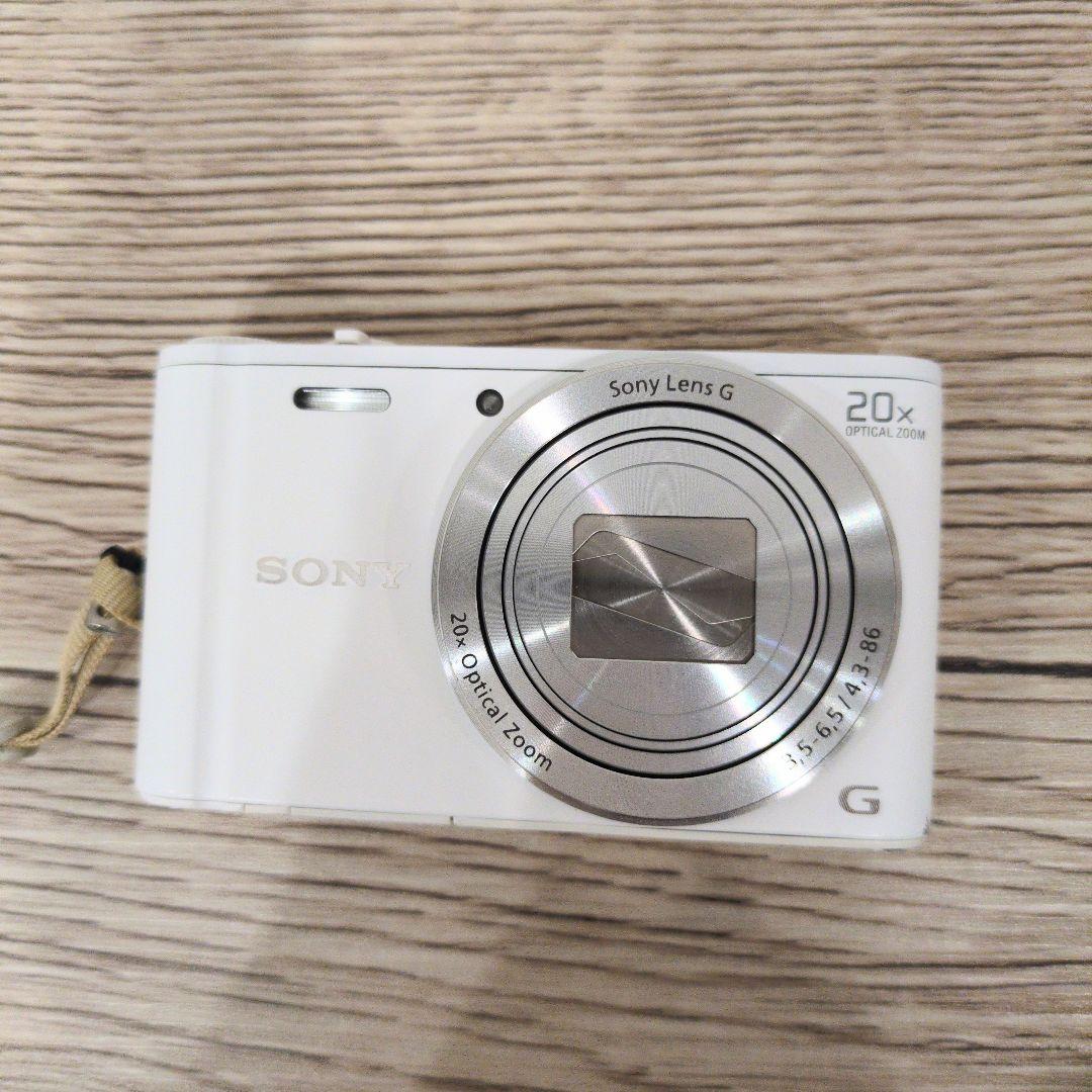 SONY サイバーショット DSC-WX350 Wi-Fi搭載 ホワイト