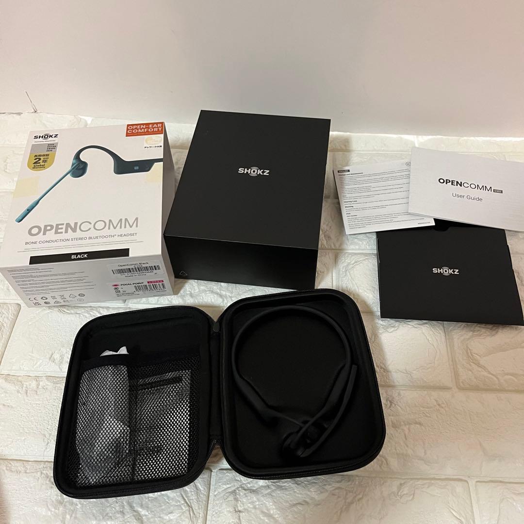 【新品級】Shokz 骨伝導ヘッドセット AFT-EP-000028