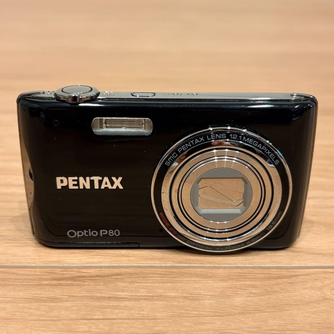 美品 PENTAX ペンタックス Optio P80 オプティオ デジカメ