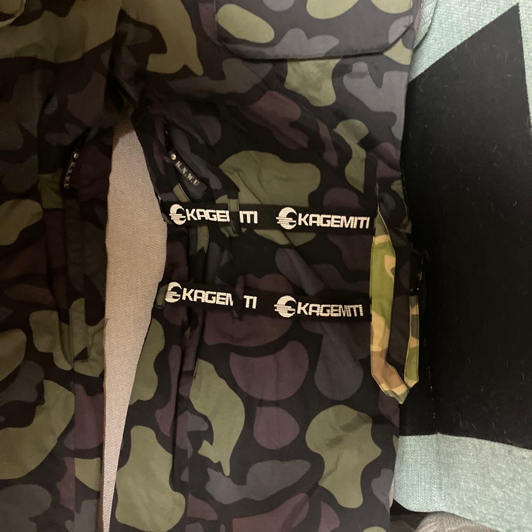 激レア極道神風蹴　ヤクザカミカゼキック　スノボウェア影道。第八九三特攻隊 迷彩服