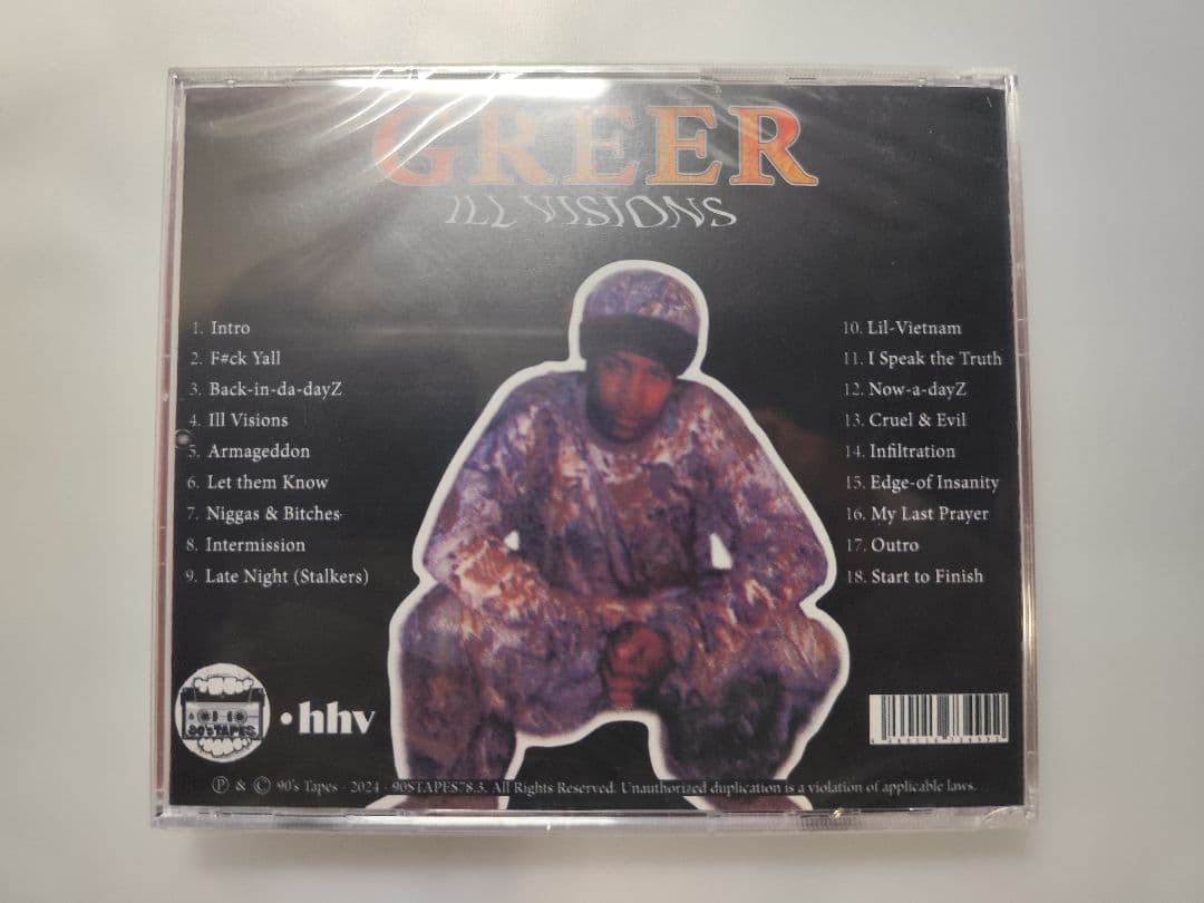 洋楽 GREER ILL VISIONS CD