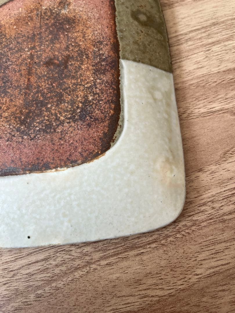 岩井窯　長角皿　2枚セット