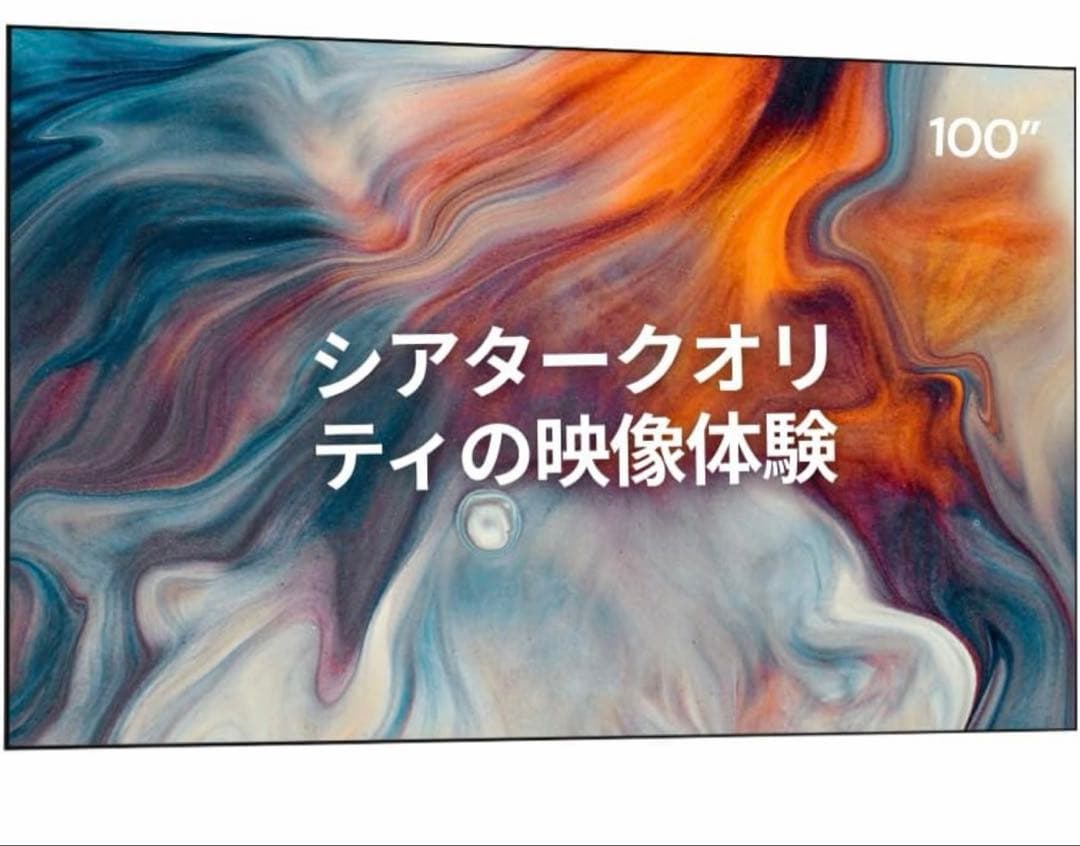 Valerion 100インチスクリーン