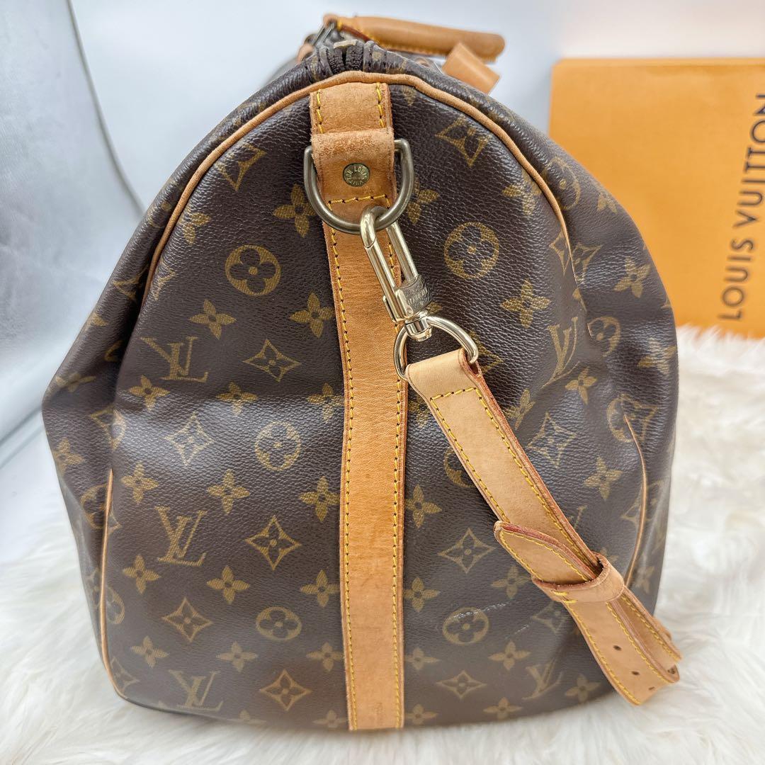 ルイヴィトン　モノグラム　キーポル55バンドリエール　ボストンバッグ