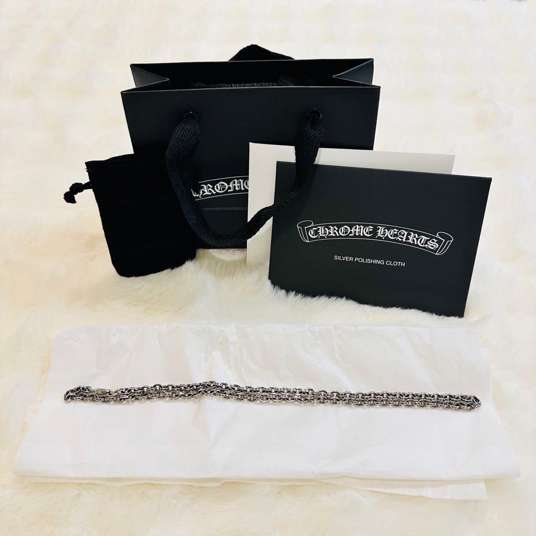 新品未使用クロムハーツ/ペーパーチェーン20インチ国内正規店購入インボイス写し可