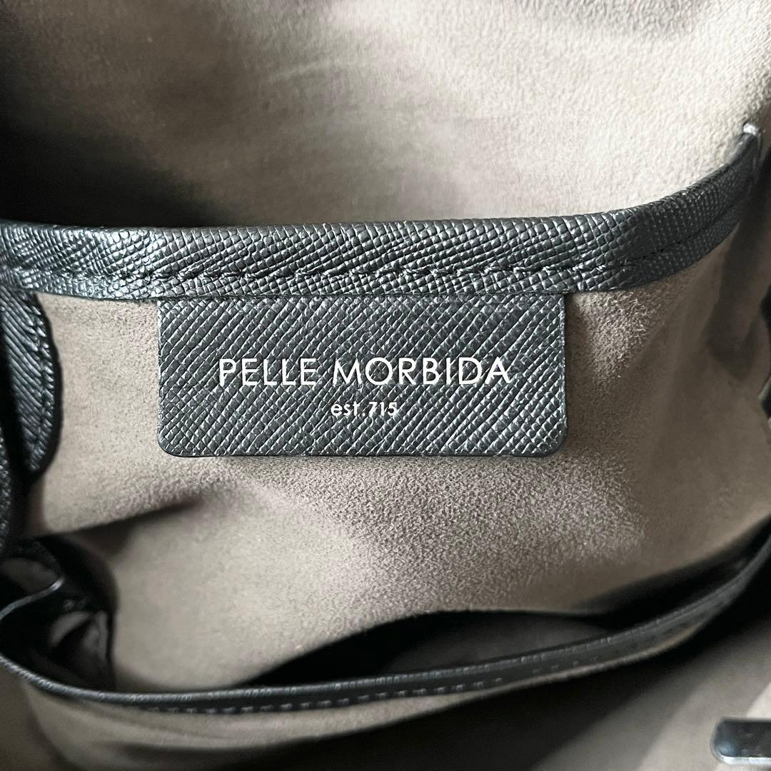 美品✨PELLE MORBIDA ペッレモルビダ　ブリーフケース　2way 黒