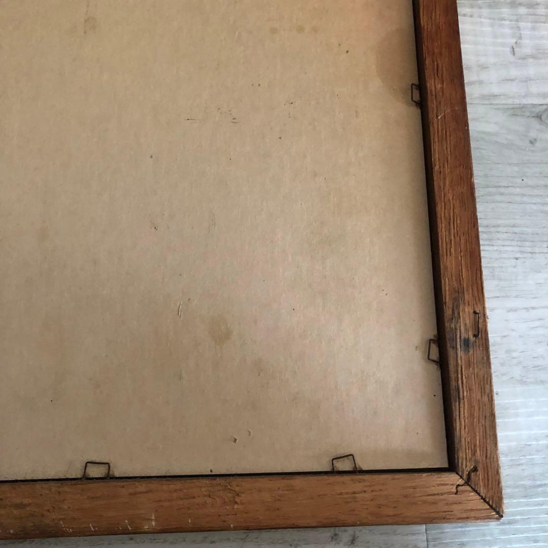 アメリカUSAビンテージペプシコーラ木枠フレームパブミラーバーサイン鏡40cm