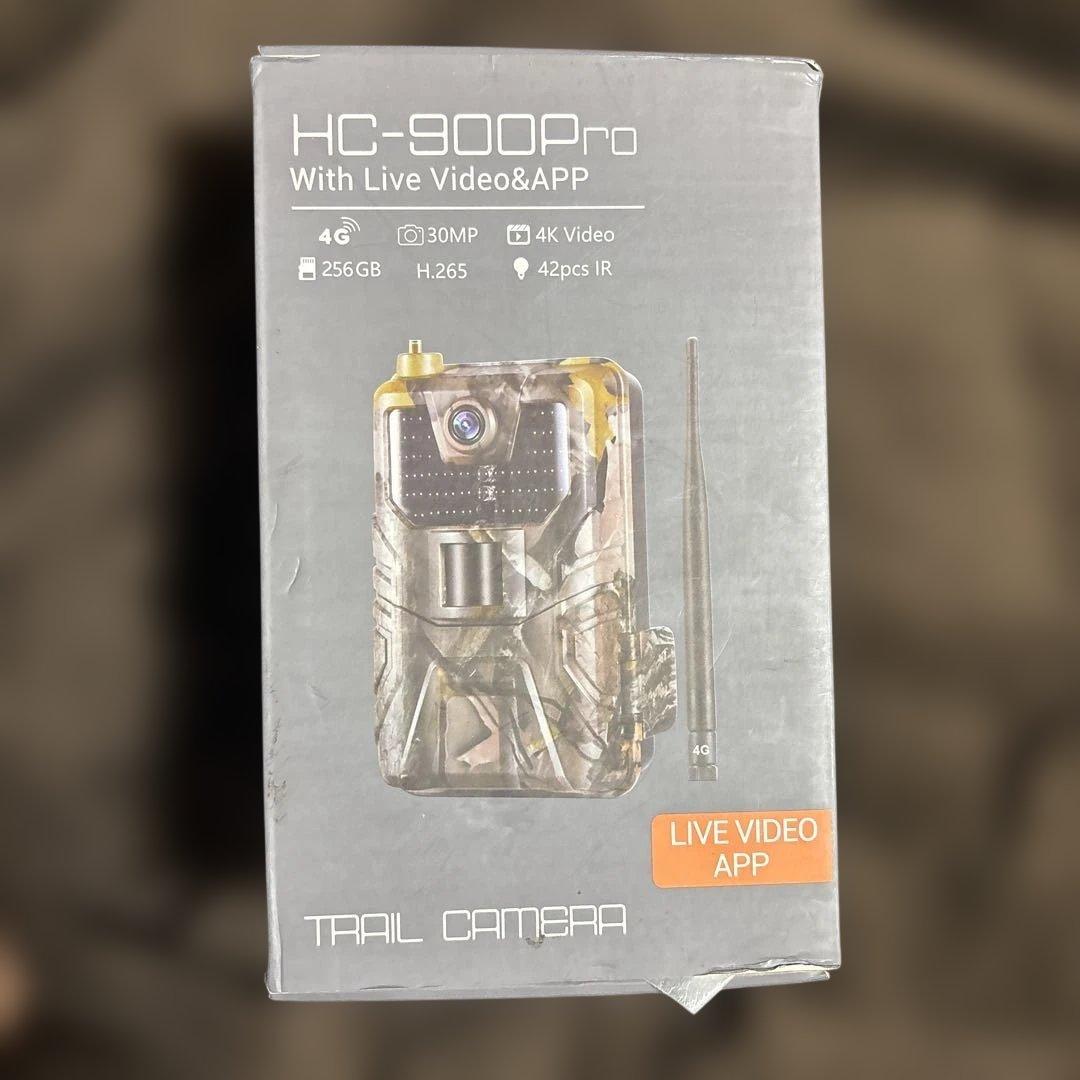 HC-900Pro 4Gトレイルカメラ 30MP 4K動画