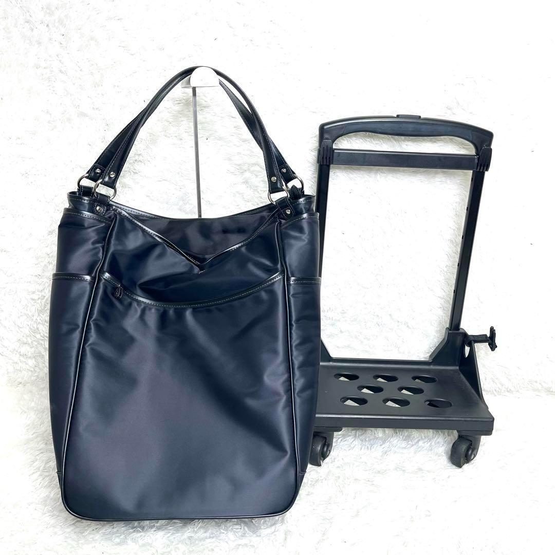 極美品 SWANY スワニー キャリーケース トラベルバッグ 4輪キャリー