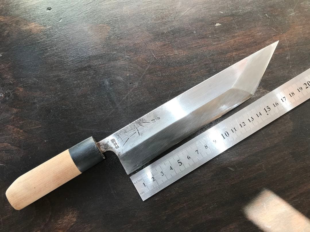うなぎ裂き包丁　正本　刃付け済み