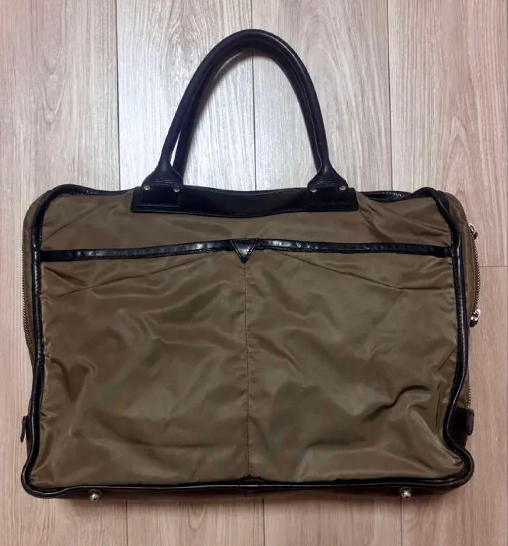 2室ビジネスバッグ カーキ