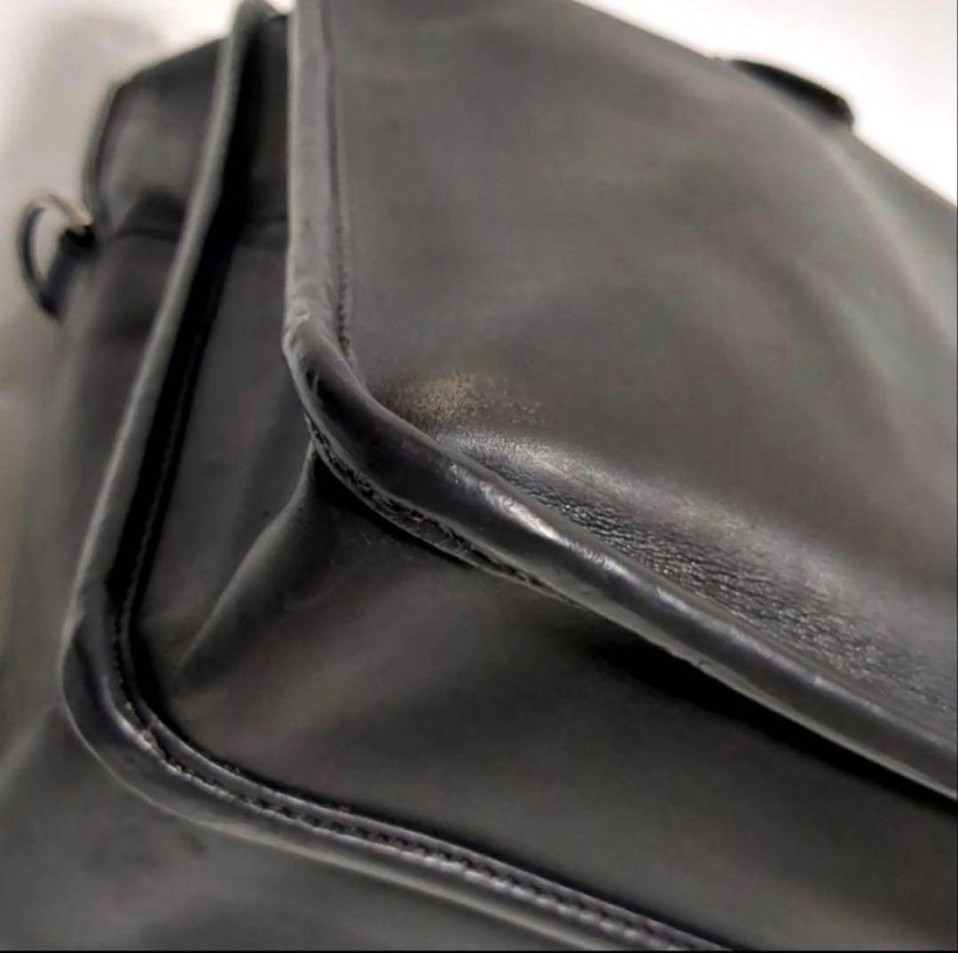 ベルルッティ ビジネスバッグ ドゥジュールダークグレーレザー