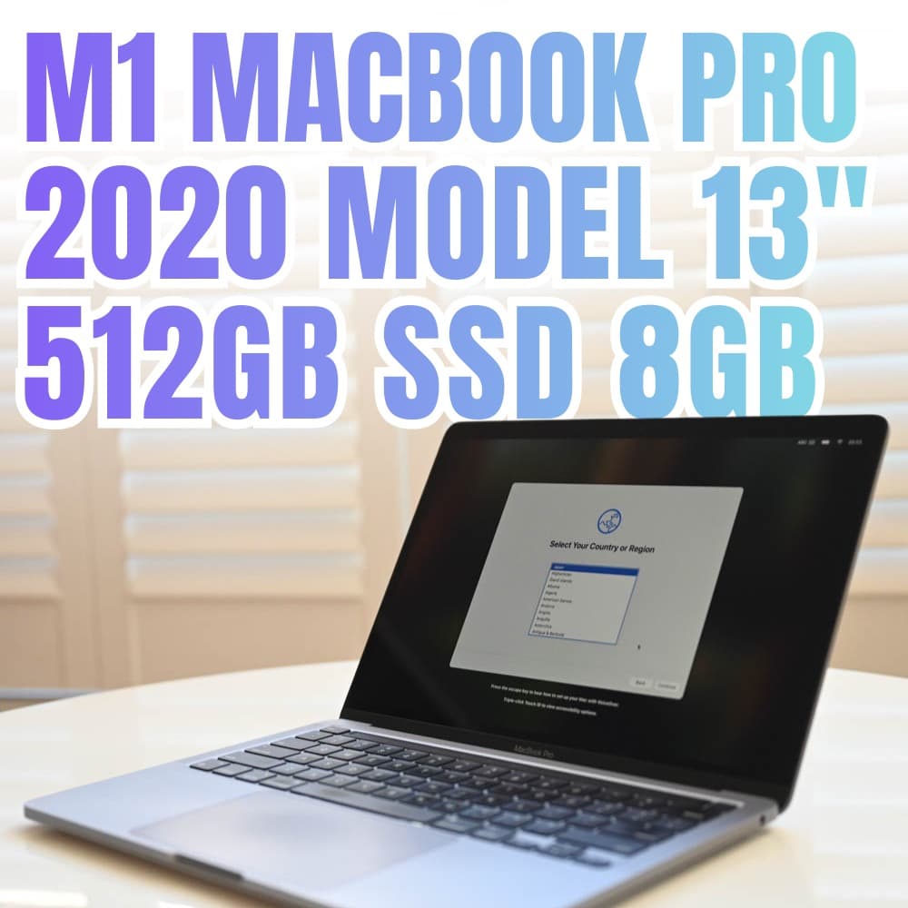 【美品】MacBook Pro M1 13インチ 512GB バッテリー状態良