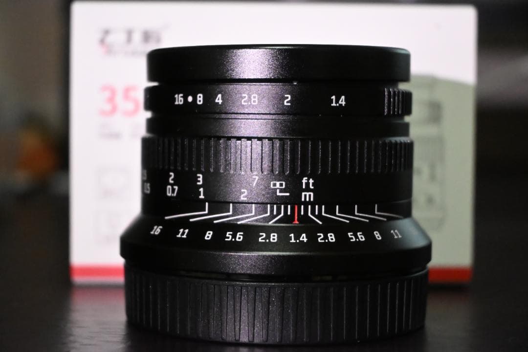 7Artisans 35mm F1.4 Mark II 単焦点レンズ zマウント