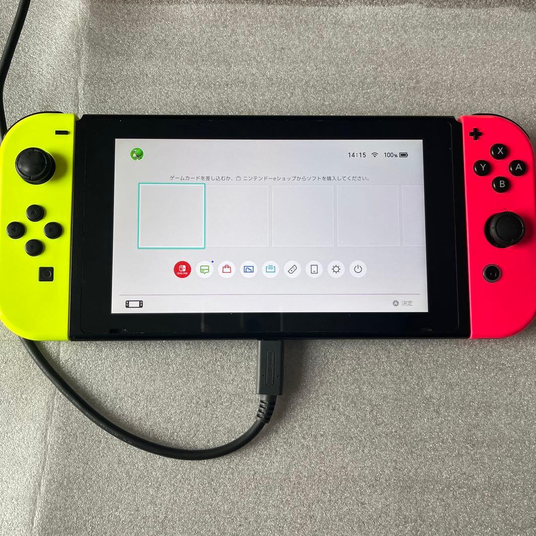 起動確認 初期化済 Switch 本体2020