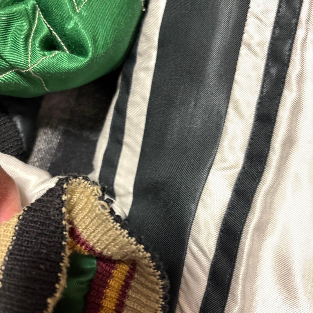 専用　テーラー東洋 サテン スカジャン 虎 鷹 刺繍 横田基地 1950