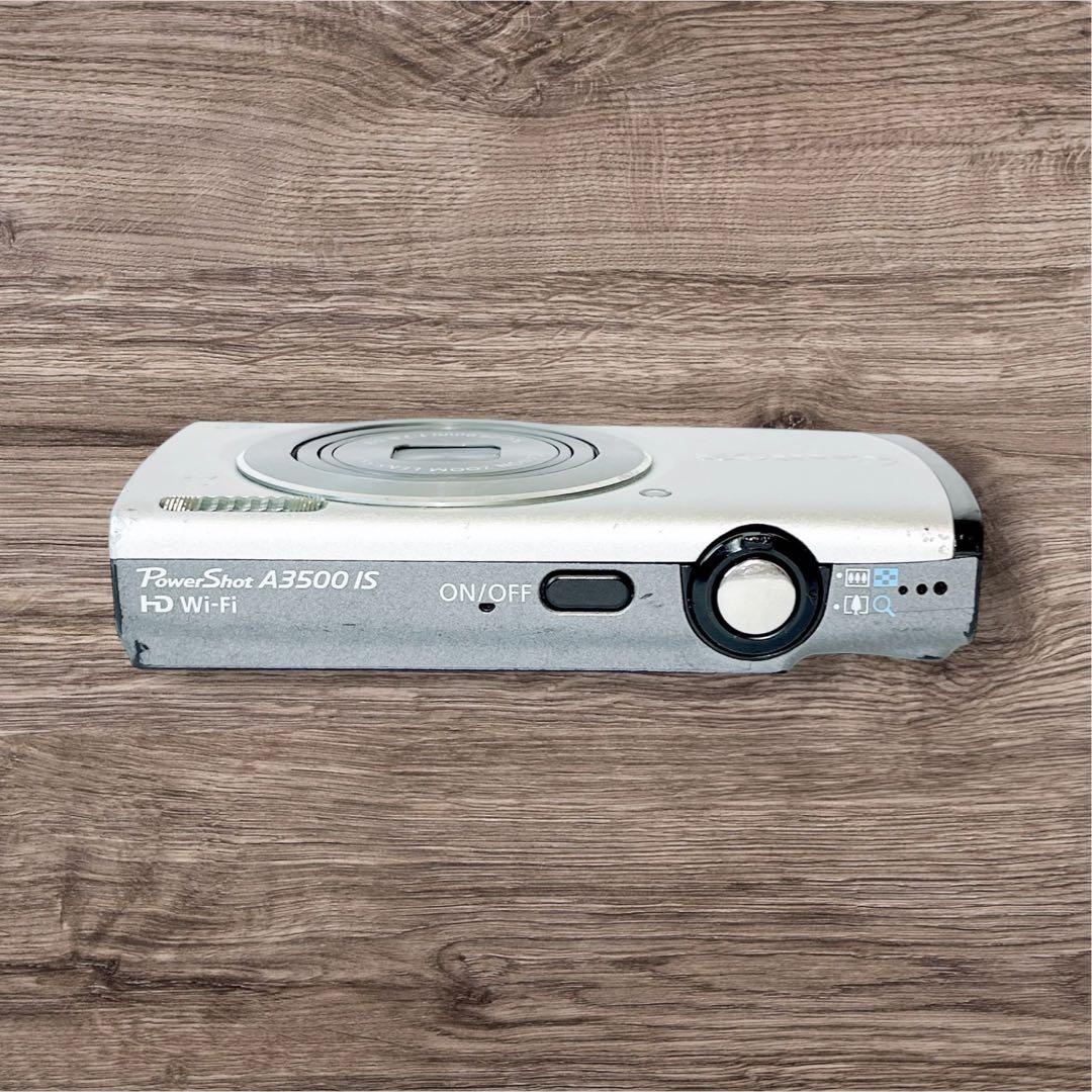 Canon PowerShot A3500 IS シルバー デジタルカメラ