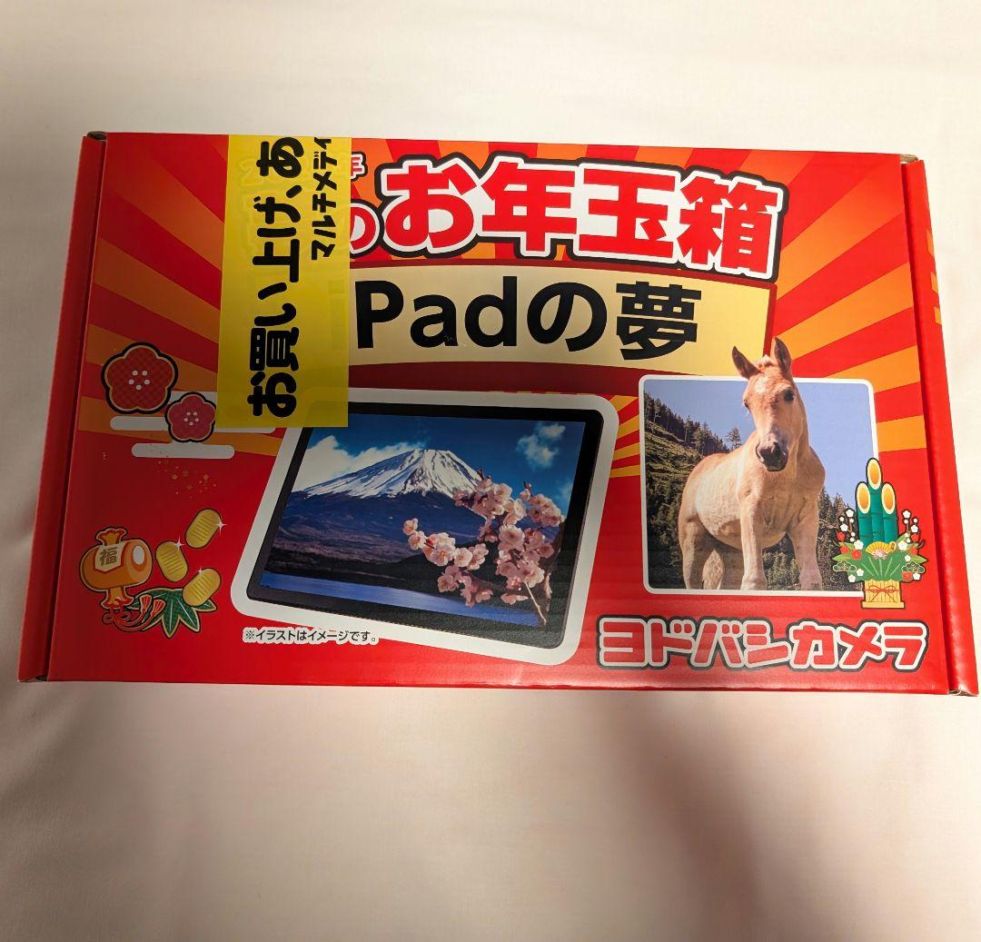ヨドバシカメラ　お年玉箱　福袋　ipadの夢　2026　ヨドバシ