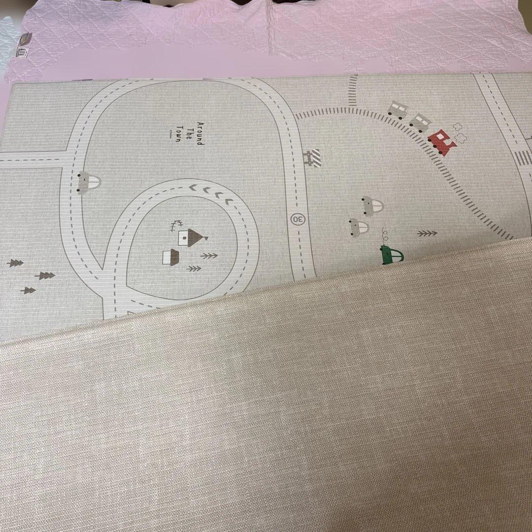 PARKLON プレイマット　ベビーマット　リバーシブル