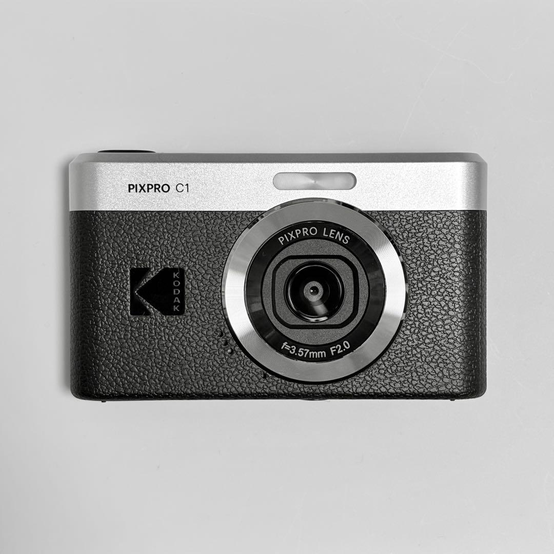 【美品・おまけ付き】KODAK PIXPRO C1 ブラック　デニム風ポーチ付き