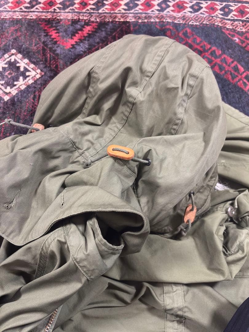 美品　m65 フィッシュテールパーカー　米軍　実物 sサイズ　フルセット