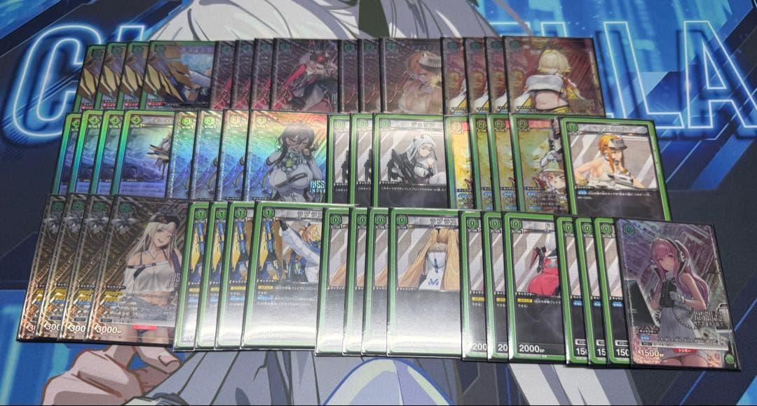 ユニオンアリーナ nikke ミシリス デッキ パラレル