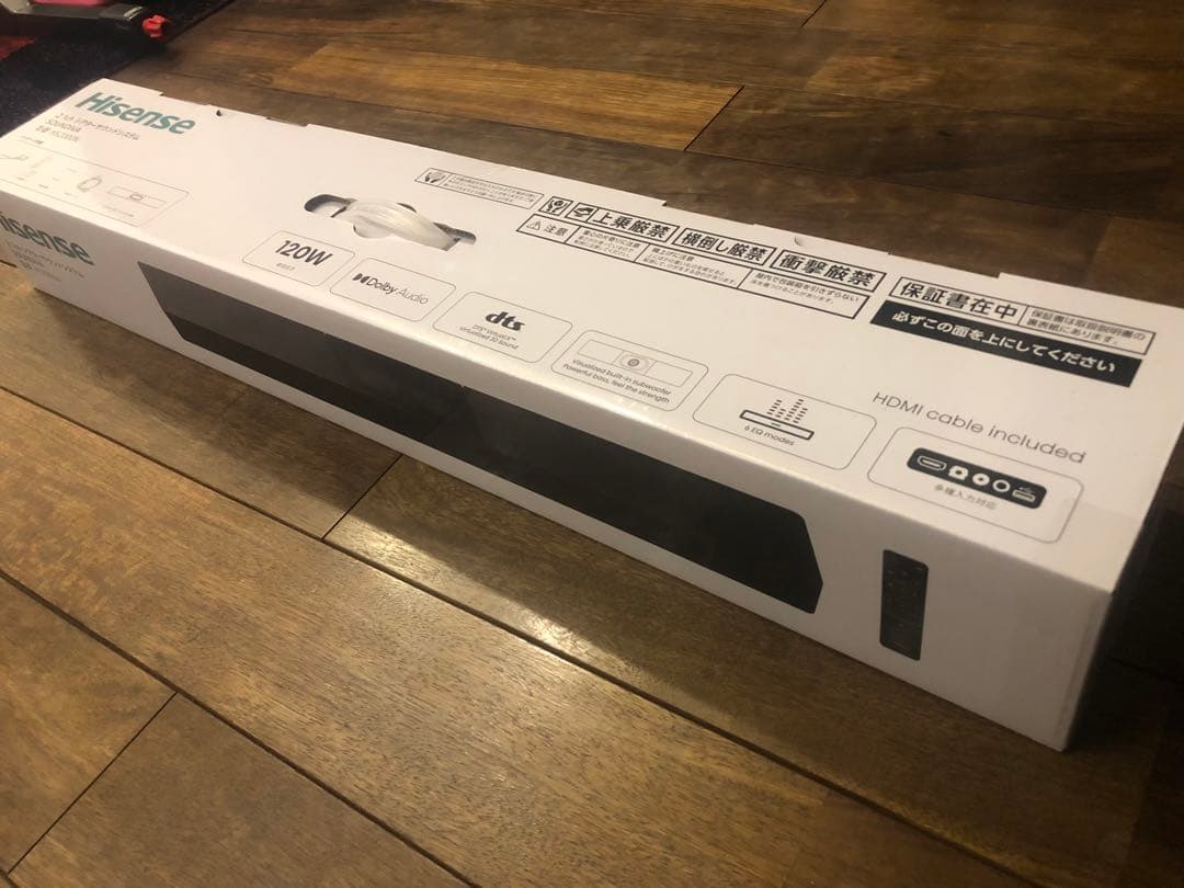 Hisense サウンドバー スピーカー　シアターサウンドシステムHS2000N