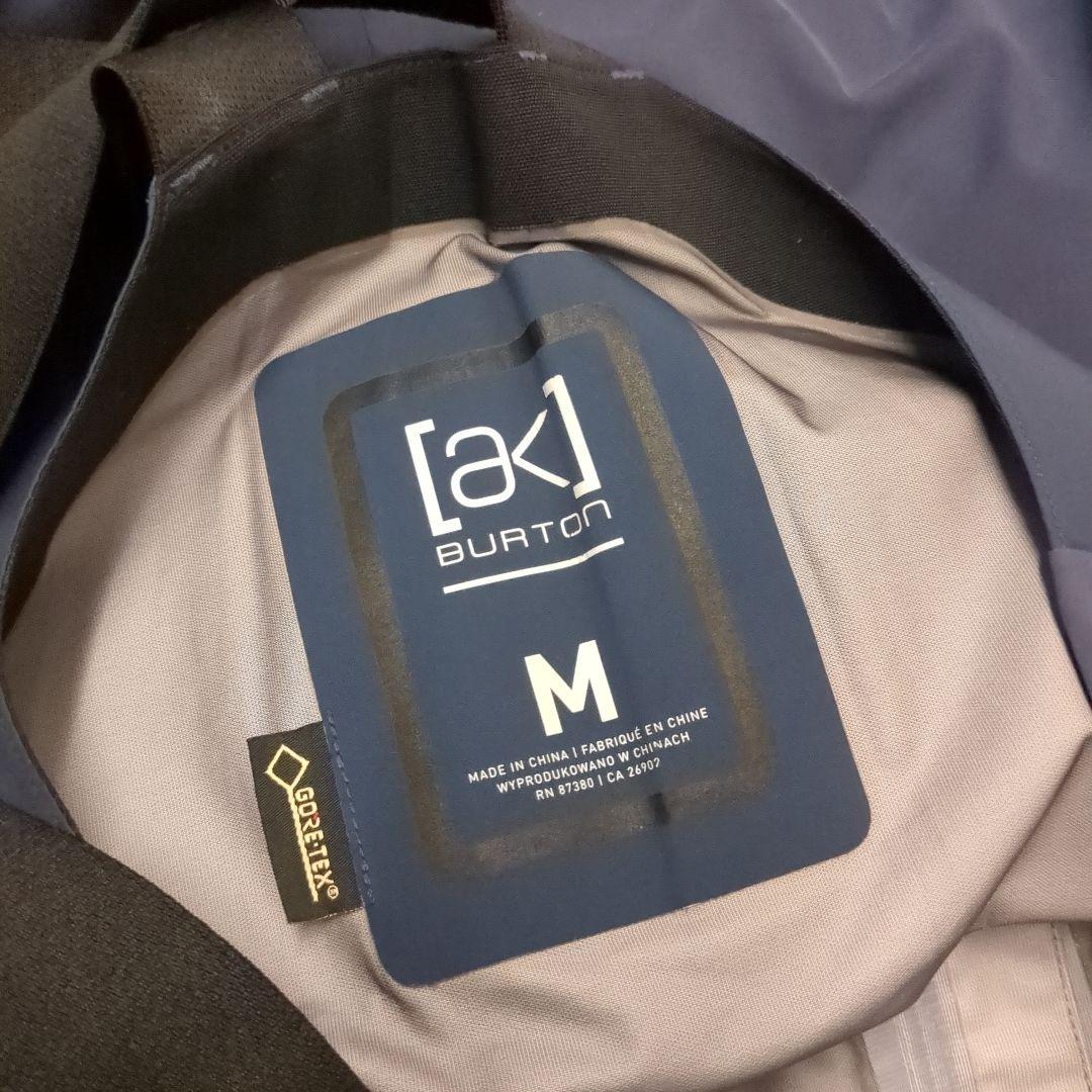 BURTON ak バートン ビブパンツ ゴアテックス Mサイズ 中古
