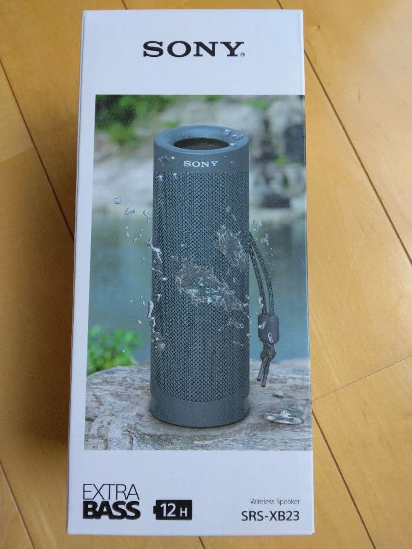 SONY SRS-XB23 ワイヤレススピーカー ブルー