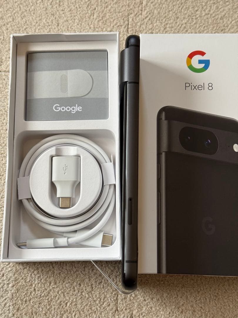 【未使用】 Google Pixel 8 128GB オブシディアン(黒)
