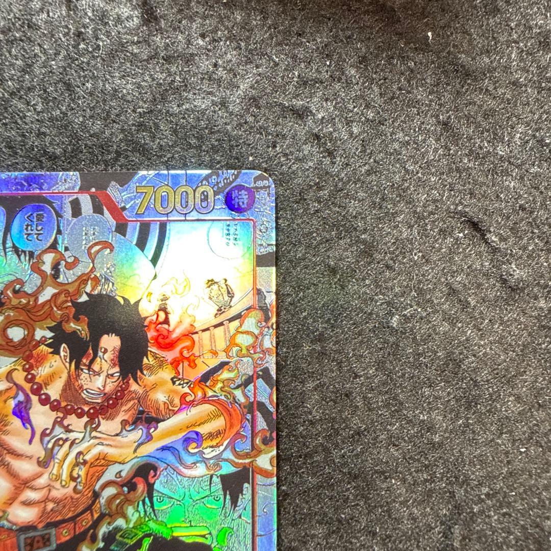 特価品！　ワンピースカード　ポートガスDエース　コミパラ　漫画絵