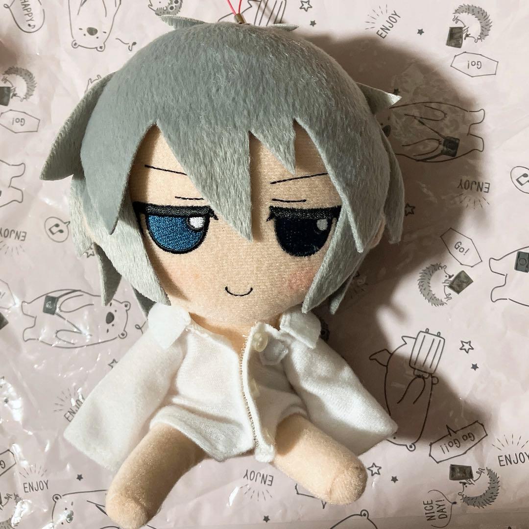 咎狗の血 アキラ ぬいぐるみ ストラップ Yシャツver.