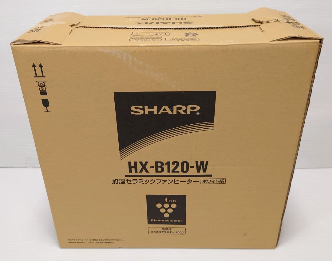 シャープ SHARP 加湿セラミックヒーター HX-B120-W【新品】