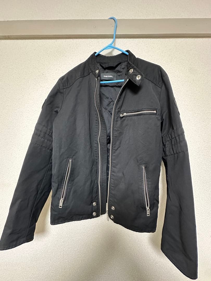 池田エライザ着用モデル　DIESEL ブラックジャケット Sサイズ