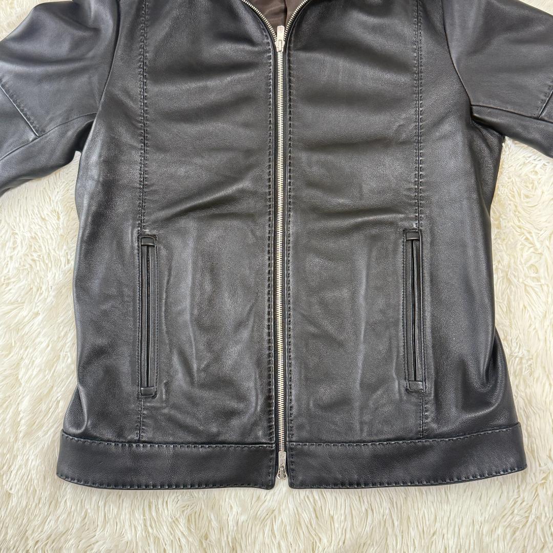 Katsuo Ohnuki様✨メンズビギ シングルライダース レザージャケット