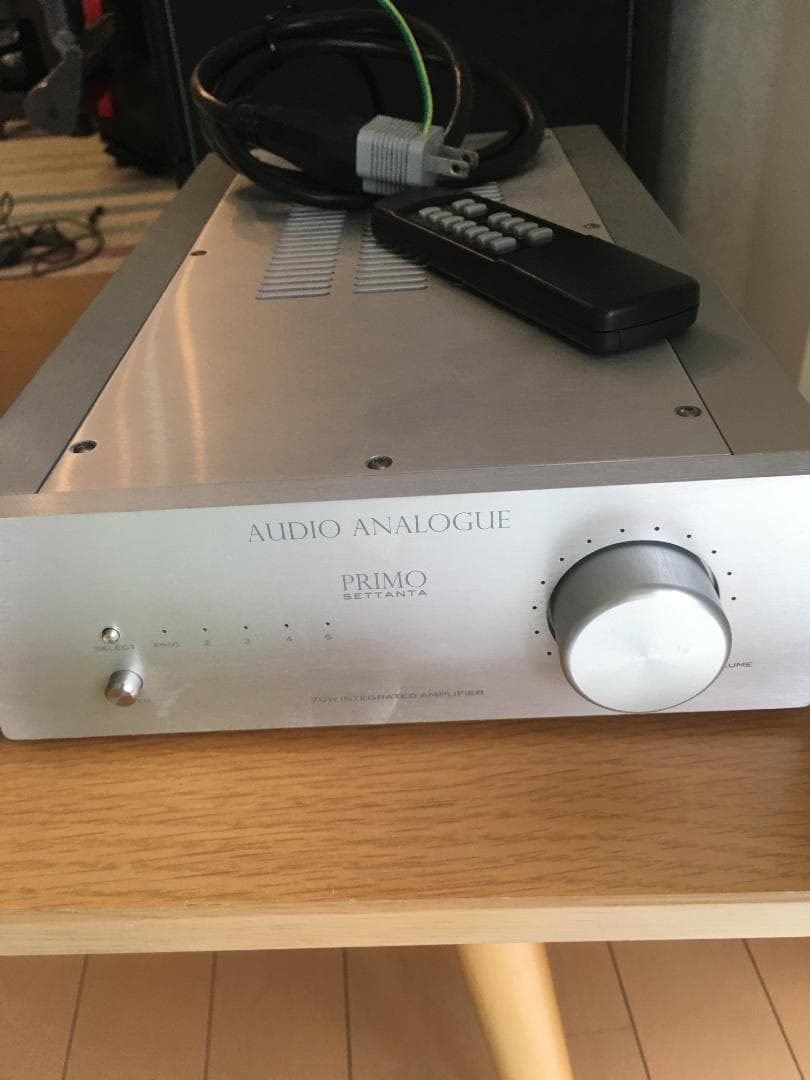 audio analogue primo アンプ