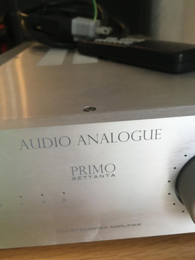 audio analogue primo アンプ