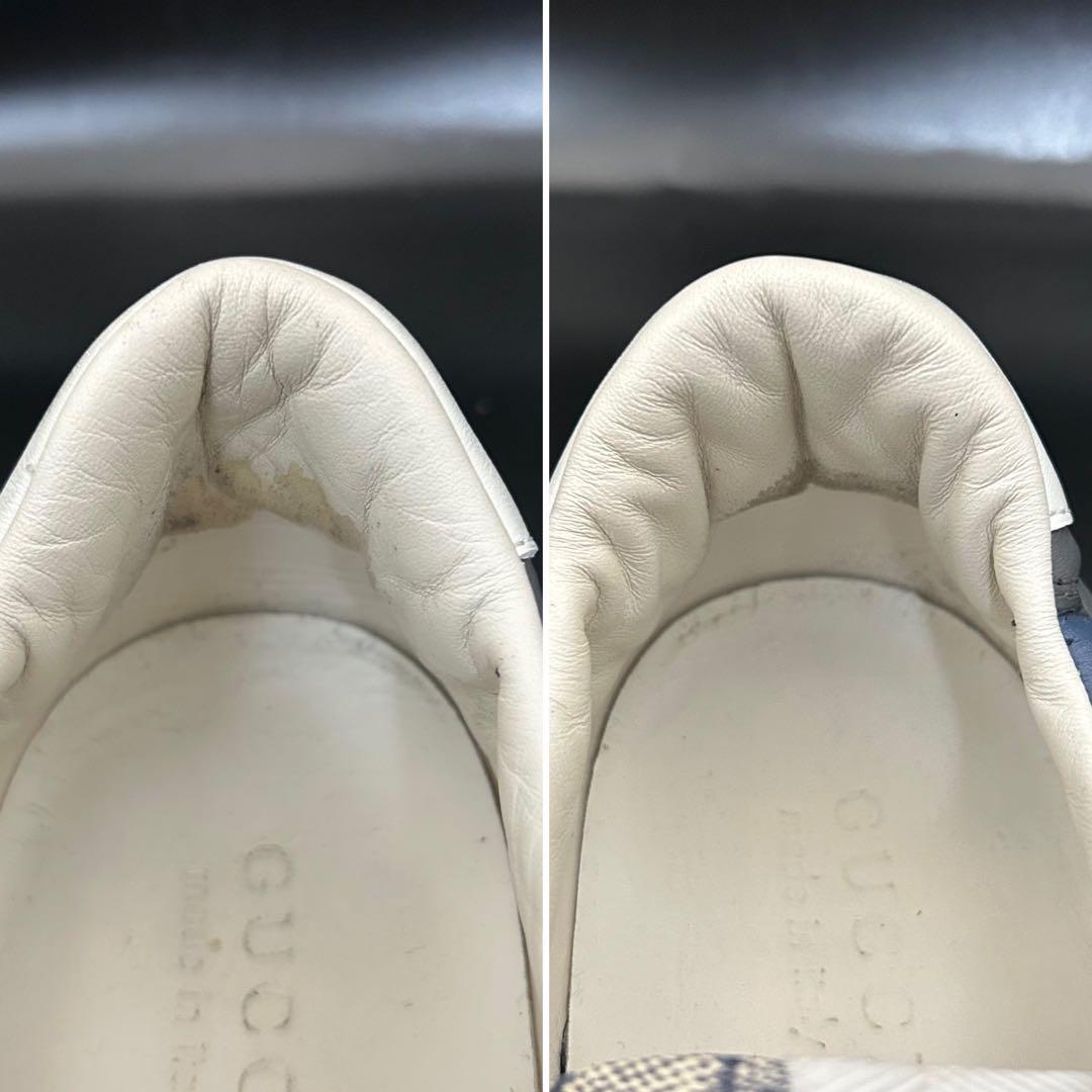 【専用】グッチ ローカットスニーカー GG柄 厚底 メンズ PVC グレー