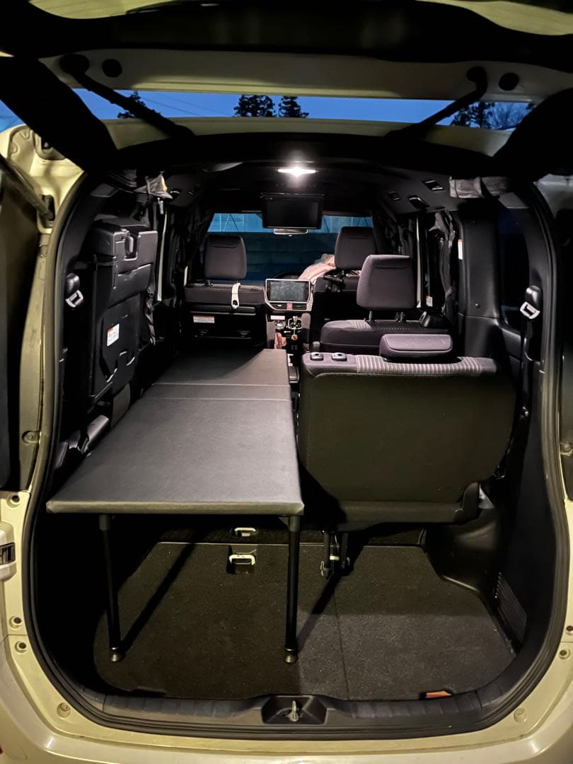 80/90系　ノア・ヴォクシー・シングルベッド(ロングキット)2段収納