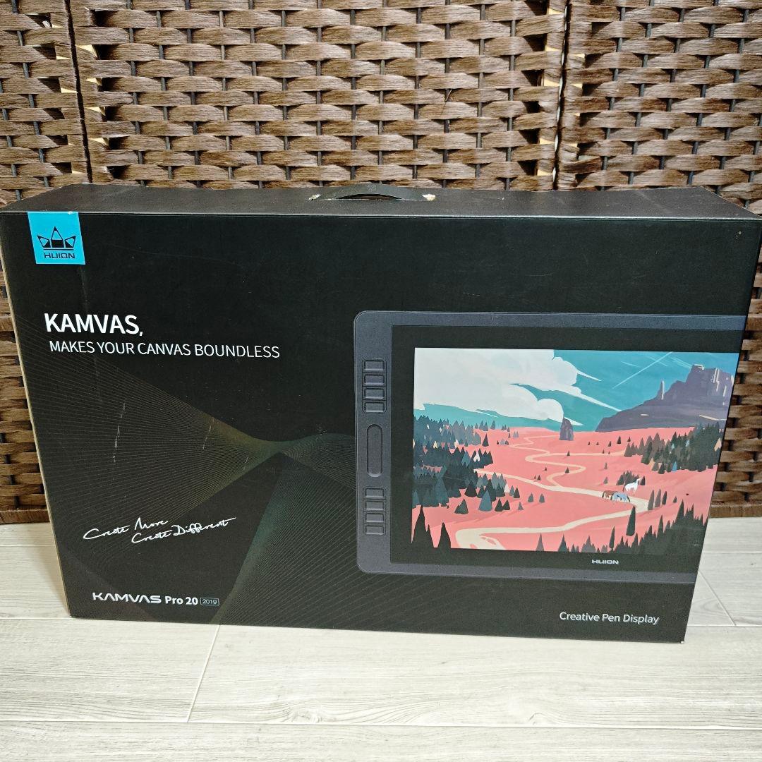 【美品】HUION KAMVAS Pro 20 液晶タブレット