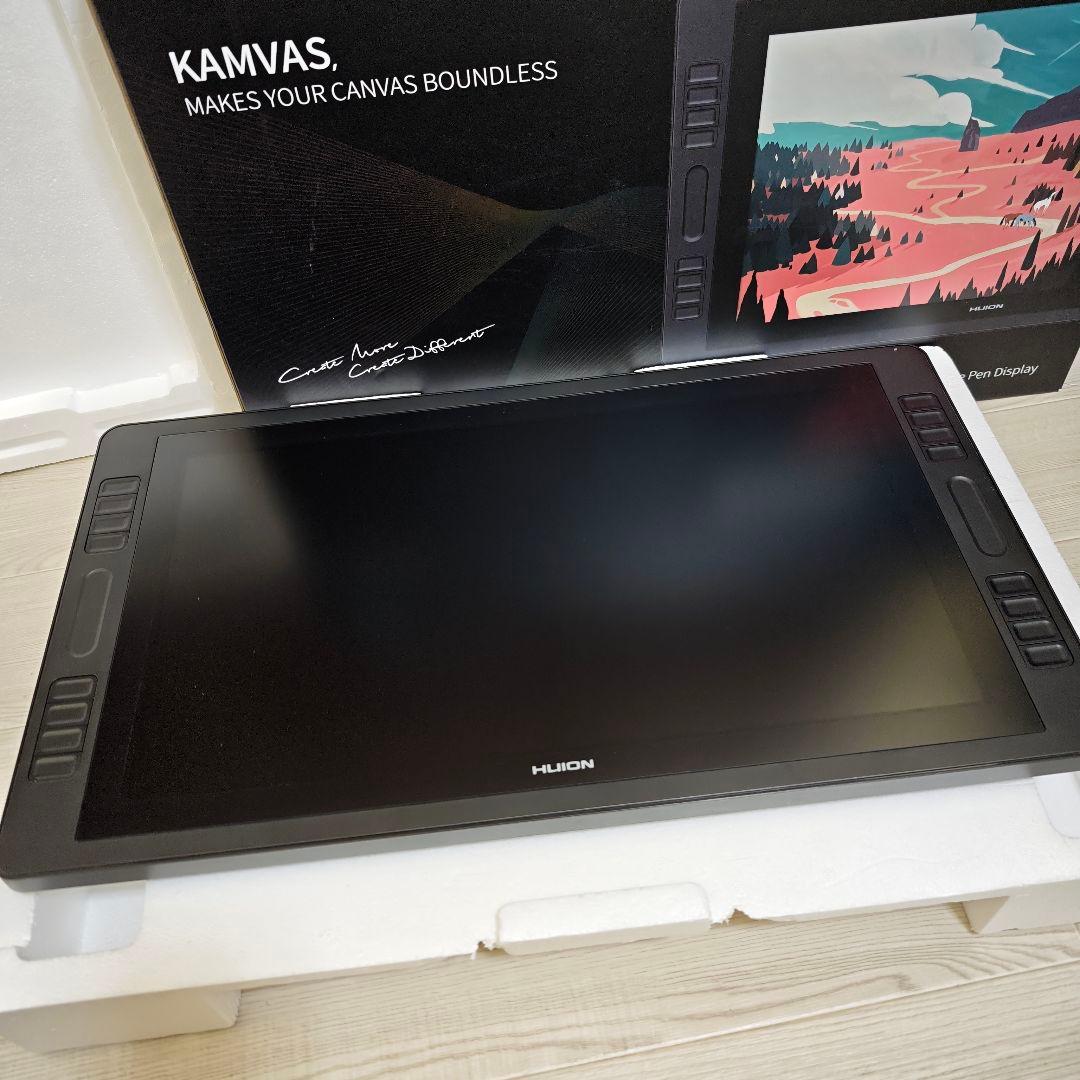 【美品】HUION KAMVAS Pro 20 液晶タブレット