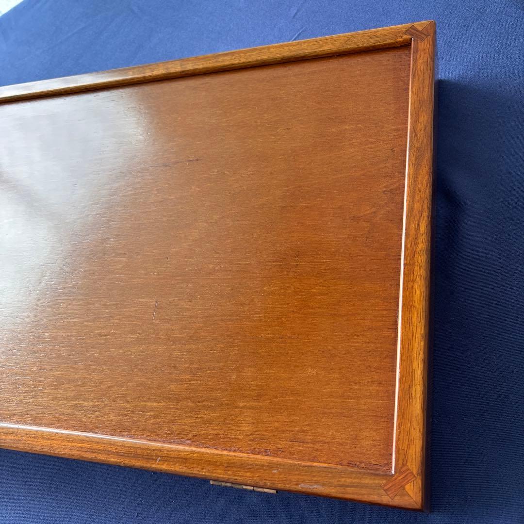 コレクションケース　ガラスケース　木製　アンティーク調