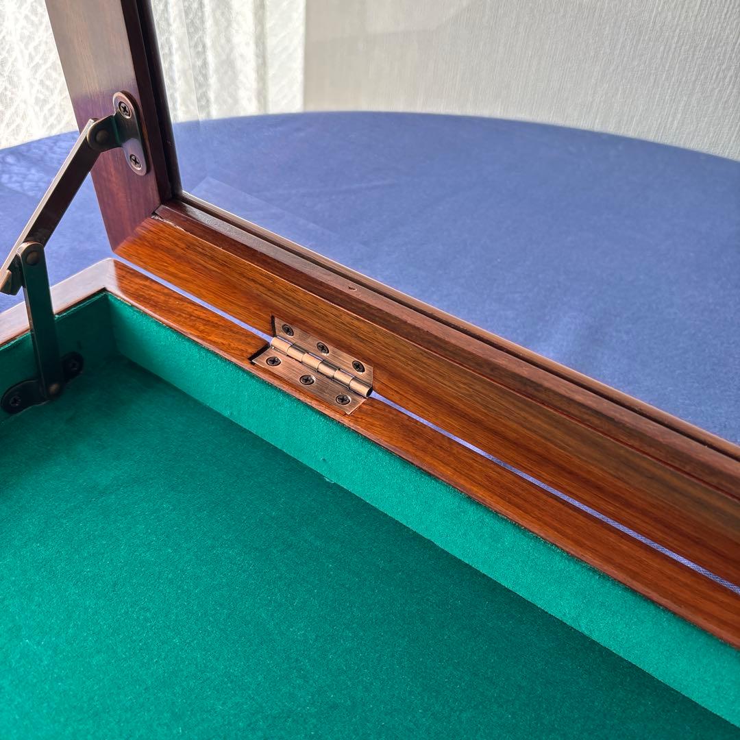 コレクションケース　ガラスケース　木製　アンティーク調