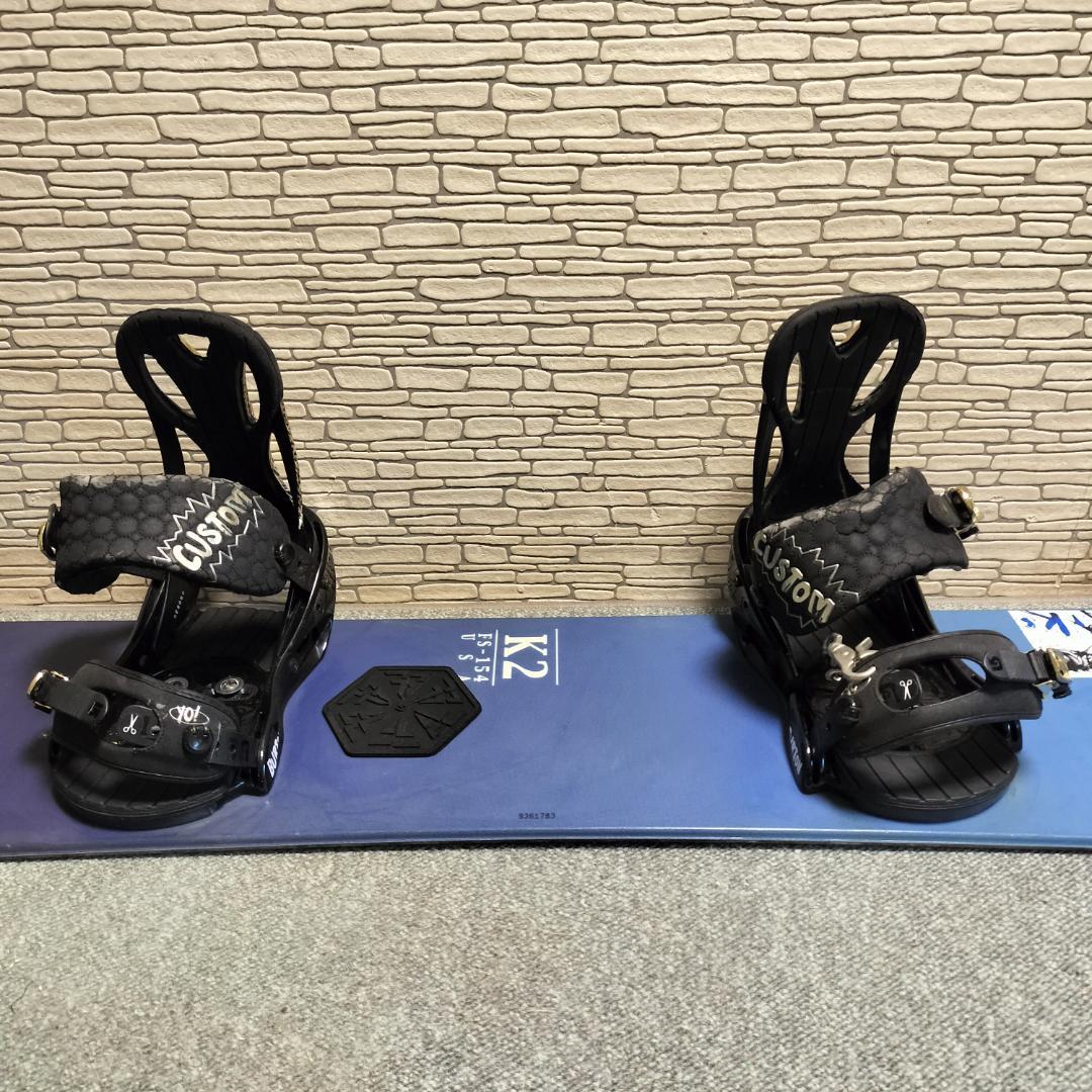 【王道セット】K2 スノーボード FS-154 × Burton Custom